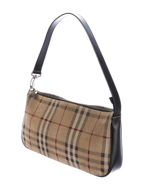 burberry house check bag|burberry check shoulder bag.